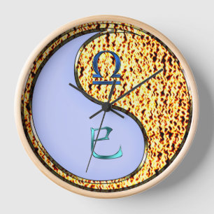 Libra & Fire Snake Clock