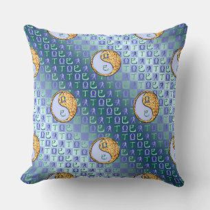 Libra & Fire Snake Cushion