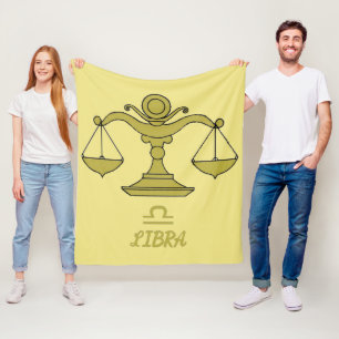 Libra Fleece Blanket