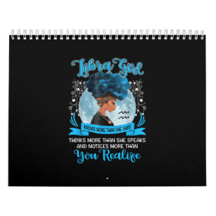 Libra Girl Zodiac Birthday September or October Calendar