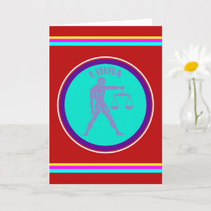 Libra Greeting Card
