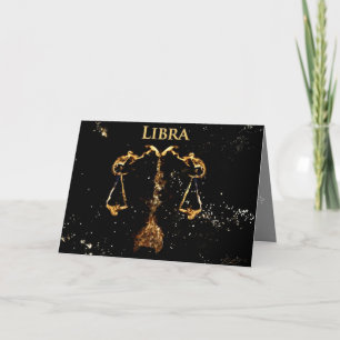 Libra - Greeting card