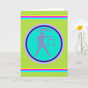 Libra Greeting Card