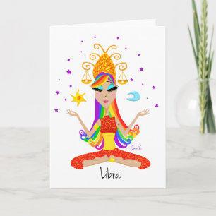 Libra Holiday Card