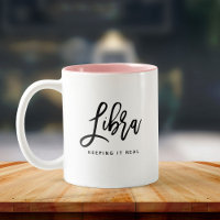 Libra Horoscope Modern Script Chic Zodiac Sign