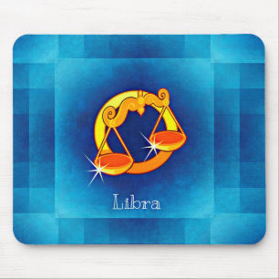 libra horoscope mouse mat