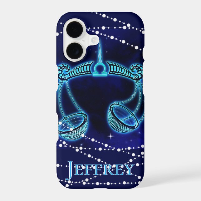 Libra in Dark Blue II (Back)