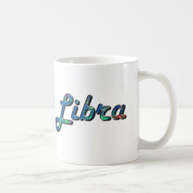 Libra in Opal Gemstone Coffee Mug (Right)
