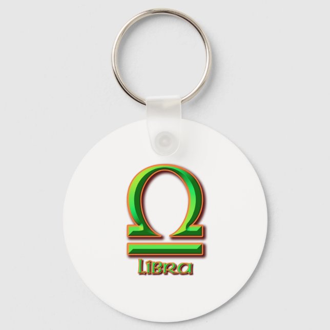 Libra Key Ring (Front)
