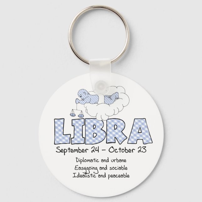 Libra Key Ring (Front)