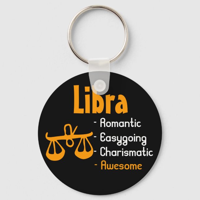 Libra Key Ring (Front)