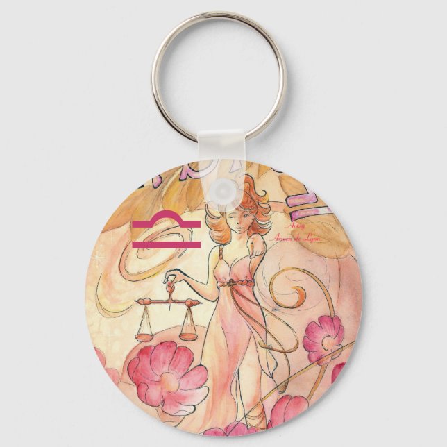 Libra Key Ring (Front)