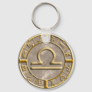 Libra Key Ring