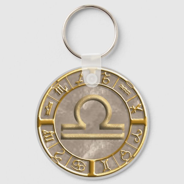 Libra Key Ring (Front)