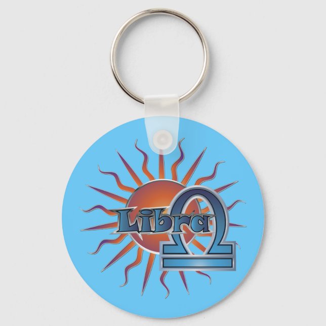 Libra Key Ring (Front)