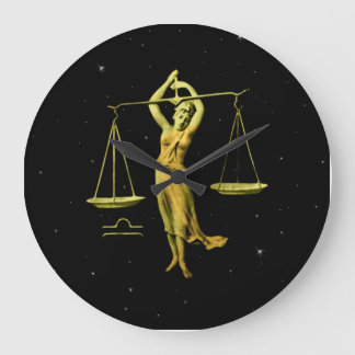 LIBRA LARGE CLOCK