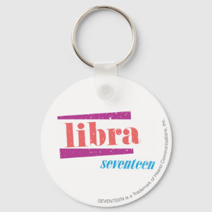 Libra LtPink Key Ring