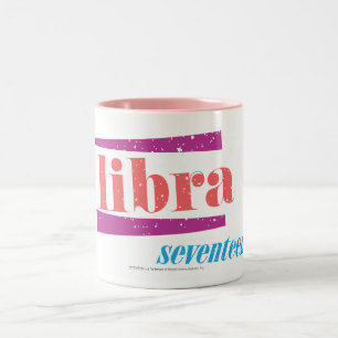 Libra LtPink Two-Tone Coffee Mug