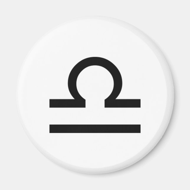 Libra Magnet (Front)
