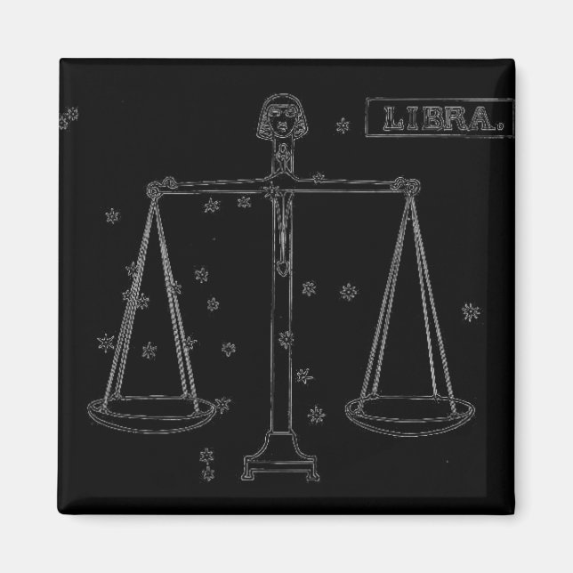 Libra Magnet (Front)