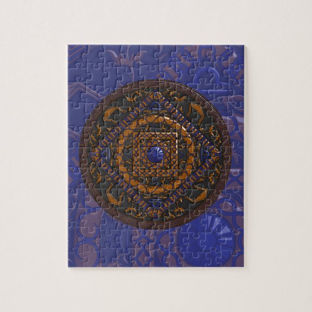 Libra Mandala Puzzle (Vertical)