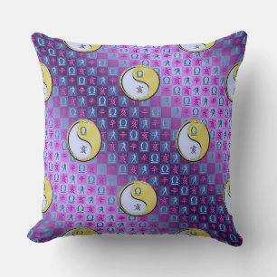 Libra & Metal Boar Cushion