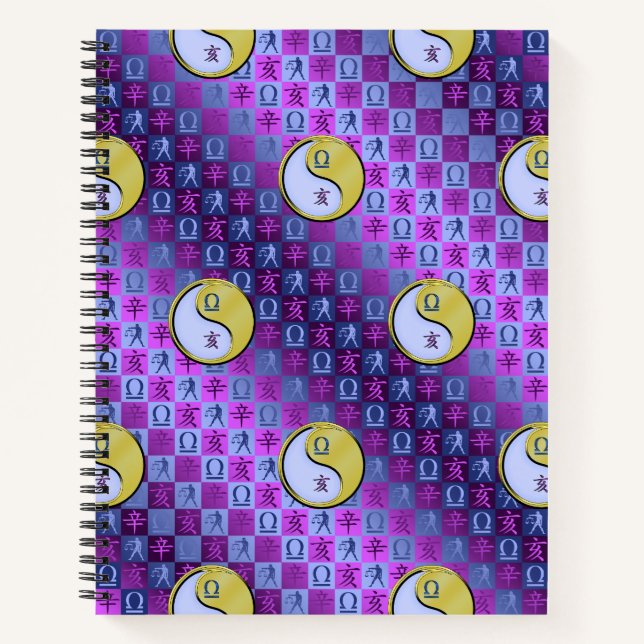 Libra & Metal Boar Notebook (Front)