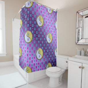 Libra & Metal Boar Shower Curtain