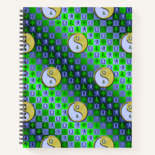 Libra & Metal Goat Notebook