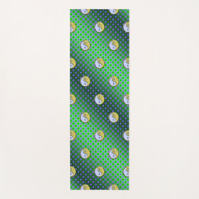 Libra & Metal Goat Yoga Mat (Front)