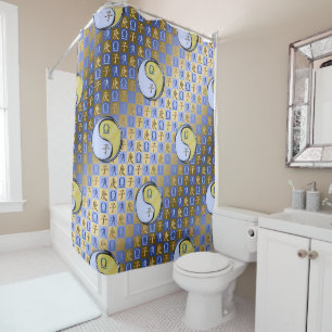 Libra & Metal Rat Shower Curtain