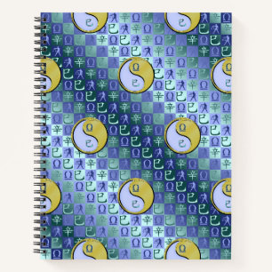 Libra & Metal Snake Notebook