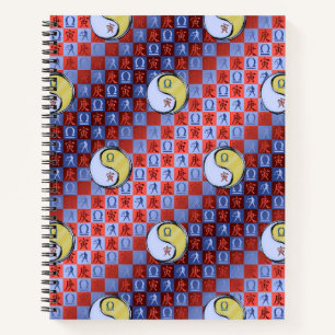 Libra & Metal Tiger Notebook