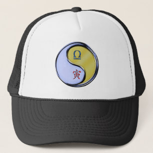 Libra & Metal Tiger Trucker Hat