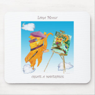 Libra Moon Mouse Mat
