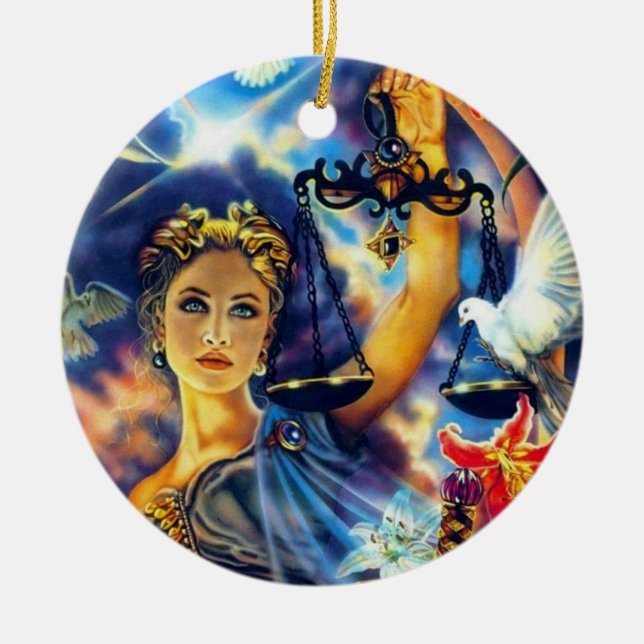 Libra Ornament (Front)