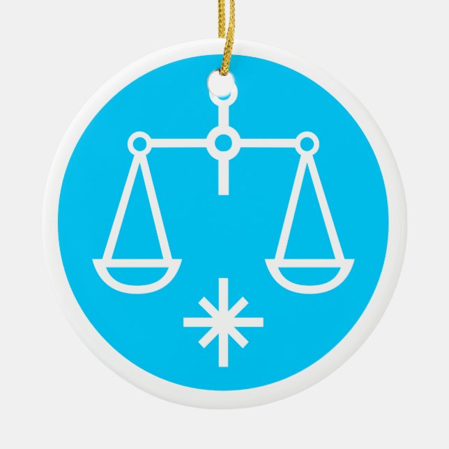 Libra Ornament (Front)