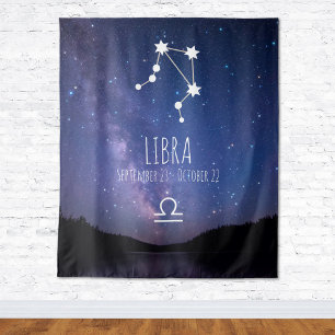 Libra   Personalised Astrology Tapestry