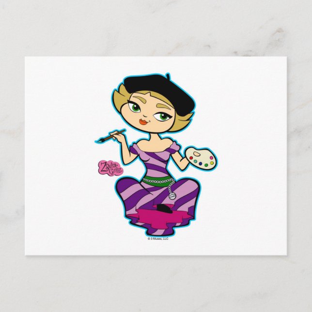 Libra Postcard (Front)