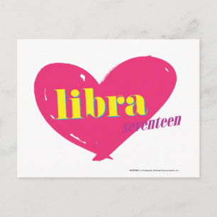 Libra Postcard