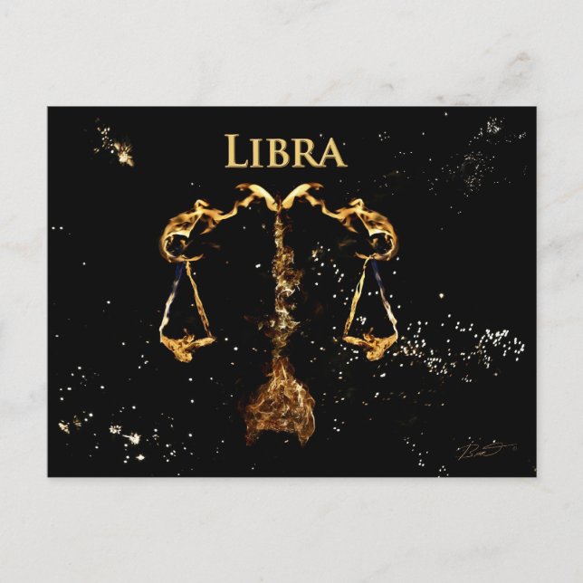 Libra - Postcard (Front)
