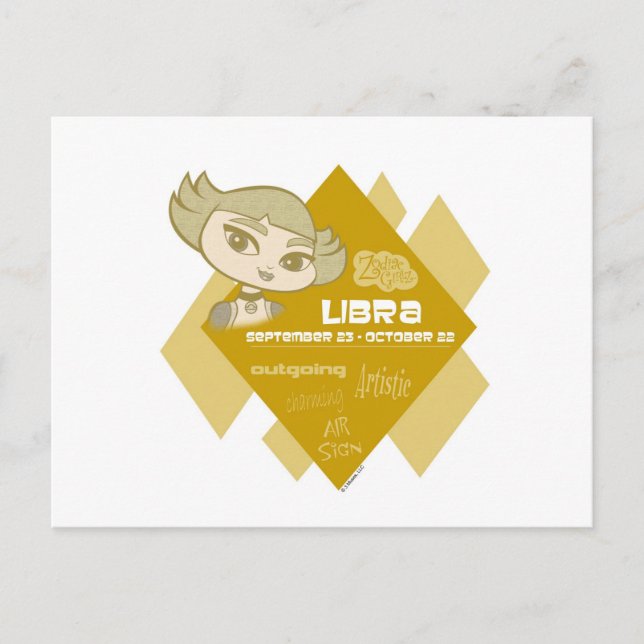 Libra Postcard (Front)