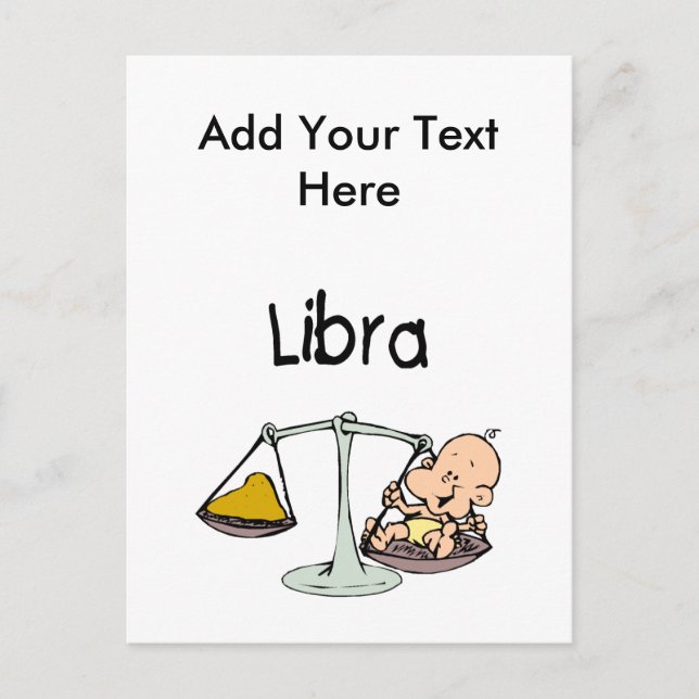 Libra Postcard (Front)