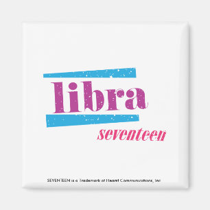 Libra Purple Magnet
