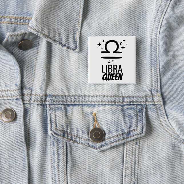 Libra Queen Button (In Situ)