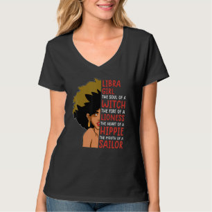 Libra Queen For Women Astrology Zodiac Libra Girl T-Shirt