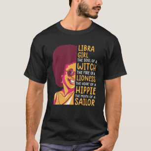 Libra Queen For Women Astrology Zodiac Libra Girl T-Shirt