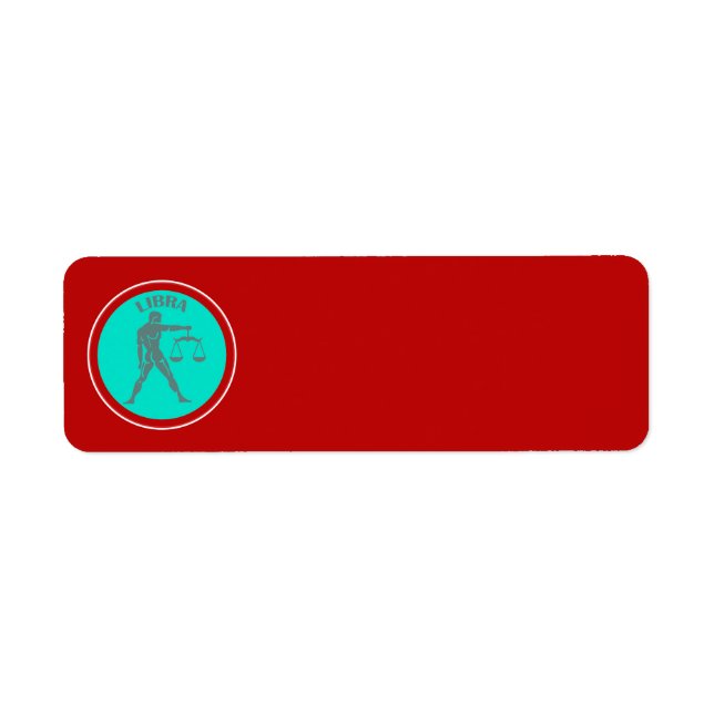 Libra Return Address Label (Front)