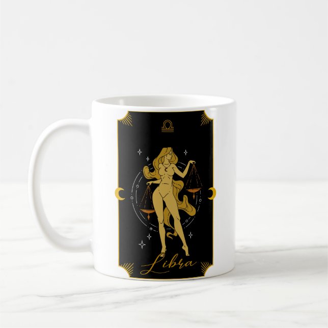 Libra Saucy Signs Astrological Mug (Left)