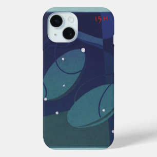 Libra Scale Constellation Vintage Zodiac Astrology iPhone 15 Case